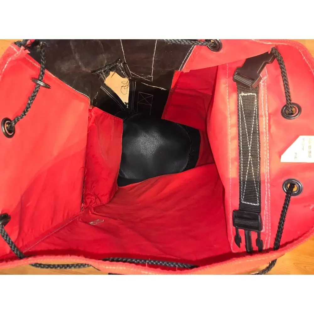 Marlbolo Camper Bag Vintage Red Cigarette Backpack